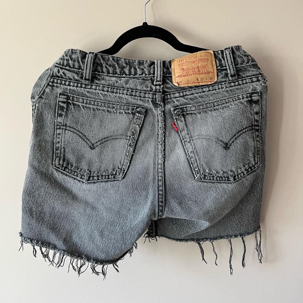 Grey Levi shorts